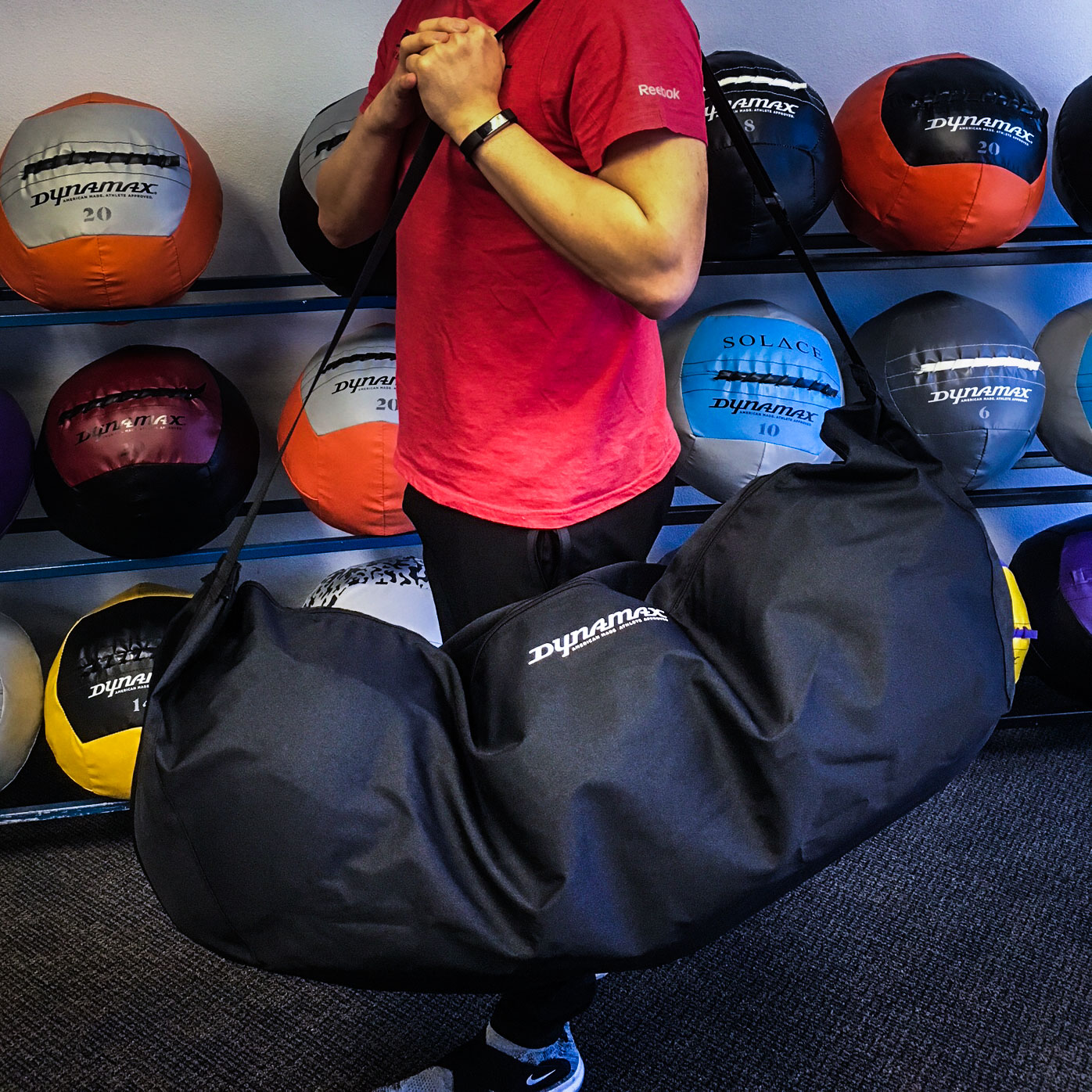 3 Ball Carrier Duffle Bag Medicine Ball Bag Dynamax