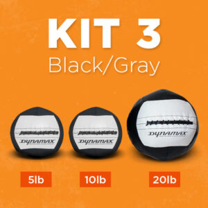 Kit 3 in Black & Gray