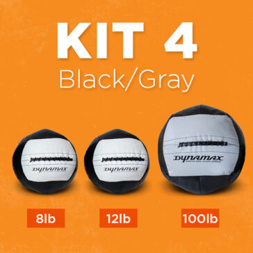 Kit 4 in Black & Gray